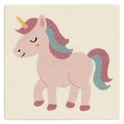Image Tapis enfant licorne