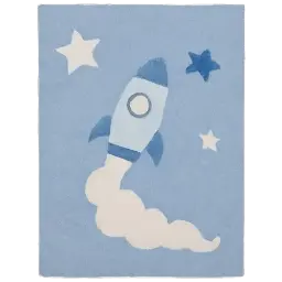 Image Tapis enfant bleu