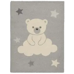 Image Tapis enfant gris