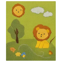 Image Tapis enfant vert