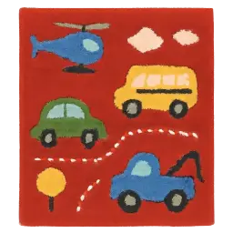 Image Tapis enfant rouge