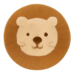 Image Kinderteppich rund