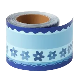 Image bordures bleues
