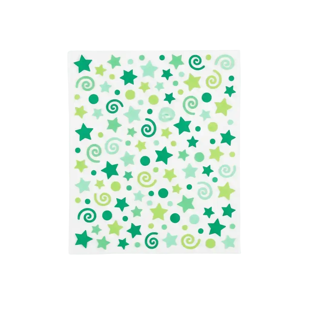 Image Confetti magique vert