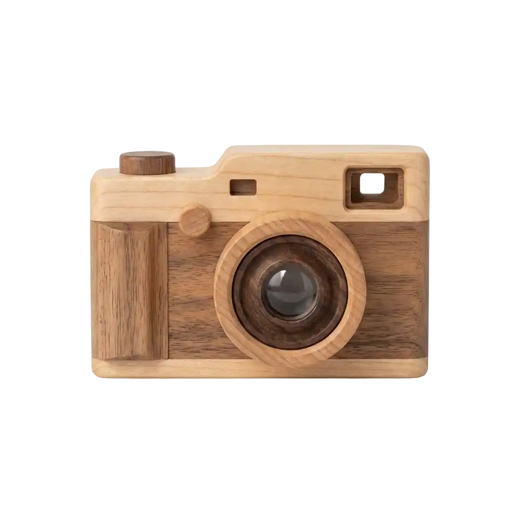 Image Appareil photo en bois