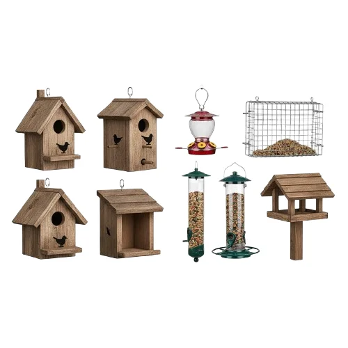 Image Nesting Boxes, Bird Feeders
