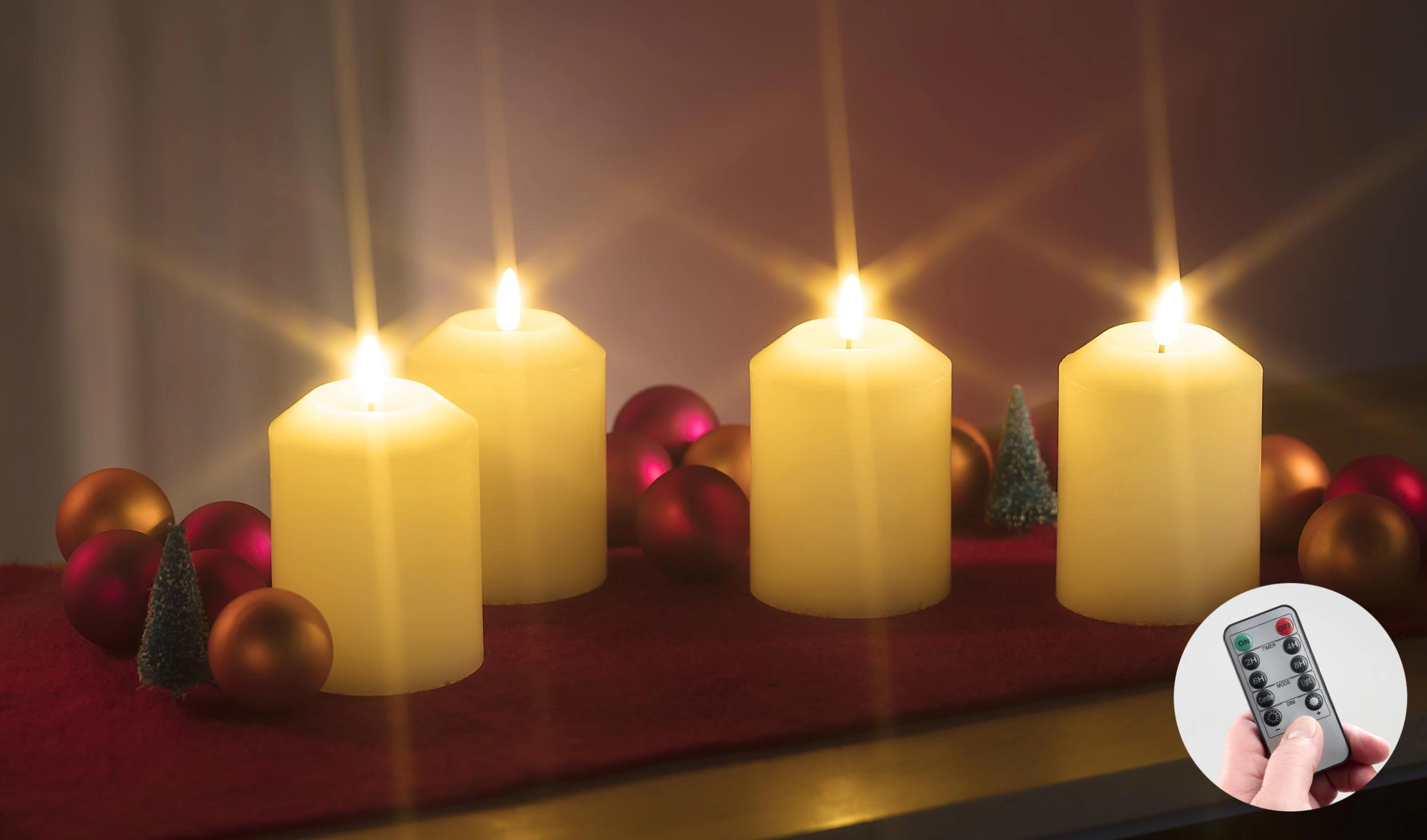 Image Led Candles