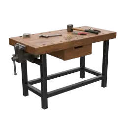 Image Werkbank Mit Schubladen