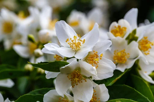 "Garden Jasmine Belle Etoile - Philadelphus - 7.5 L pot 80-100 cm image"