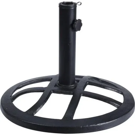 "Pro Garden Parasol Base - Cast Iron - 43 cm - Black image"