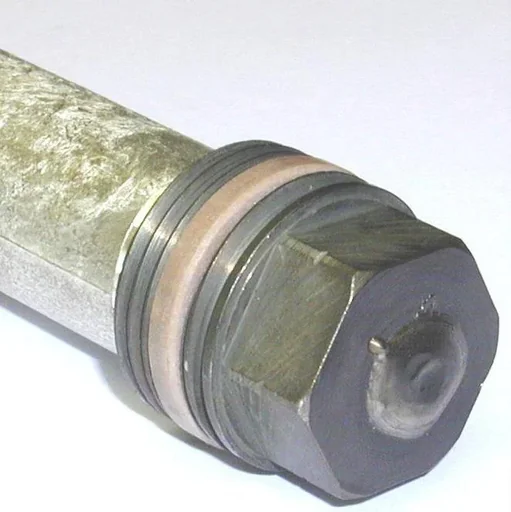 "Magnesium rod anode with PTFE seal, 3/4", Ø 22 mm, 700 mm image"