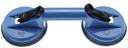 Rubber double suction cup
