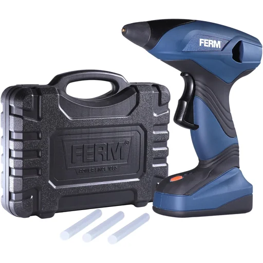 "GGM1003 Li-Ion Glue Gun 7.2V/1.5Ah - Ready for use in 15 seconds - 170 degrees melting temperature - Incl. 6 glue cartridges, image"