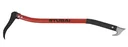 Hand sappie with 500mm aluminum handle, curved