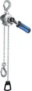 Aluminium lever hoist PAH 3200, load capacity 3200 kg, stroke 1.5 m, 1-fall