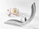 Stainless steel garlic press
