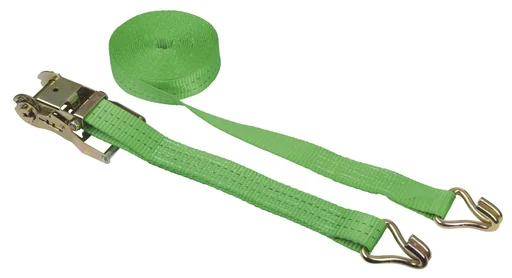"Ratchet lashing strap with claw hook, 2-part, 6 m image"
