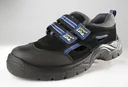 Safety and work sandals S1, color black/blue, size 39