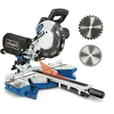 Edger and rip saw HM216 - 2000W | 216mm | Laser | 2 saw blades