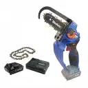 Cordless one-handed power saw "X-SAW II" + 2.0 Ah battery + quick charger + titanium chain
