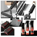Cleaning set for stainless steel gas grills
