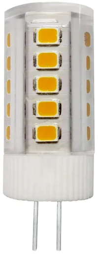 "LED low-voltage pin base lamp with 3 watts, G4, 12 Volt, warm white - 2 pieces + 1 piece FREE image"