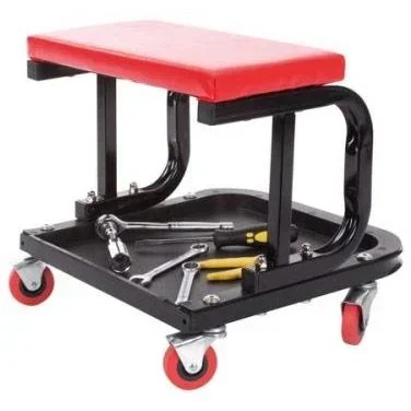 "Workshop stool with tool tray - 150 kg - 38 x 36 x 36 cm image"