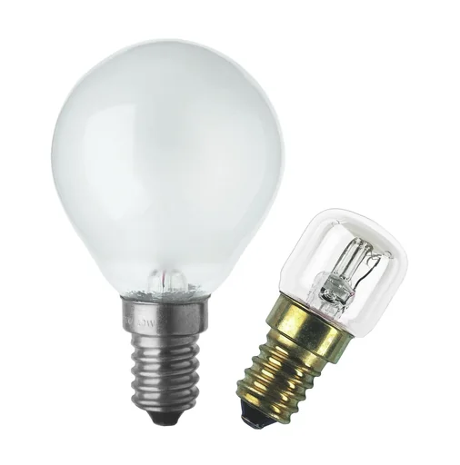 "Oven lamp T bulb 15W clear 230V E14 300°C image"