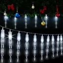 Christmas icicle light chain 40 LEDs 10.4m