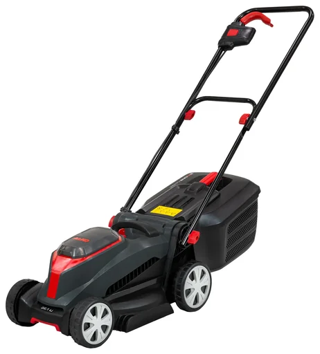 "BOSCH HOME AND GARDEN COMPATIBLE Tondeuse à gazon sans fil 32.1 Li – avec 2 batteries et chargeur image"