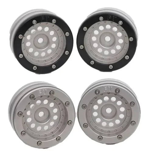"Beadlock Wheels PT-Bullet Silber/Silber 1.9 (2 St.) image"