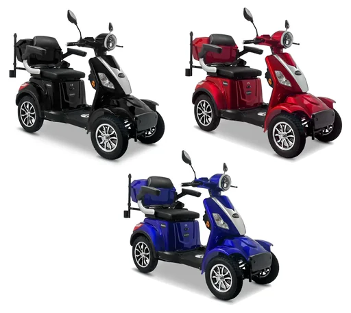 "E-Quad 25 V3 Lithium Black, 1,000 Watt + Cup Holder image"