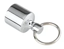 End cap, chrome-plated, with ring