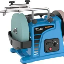 "GNS220VS wet grinder with additional grinding wheel image"