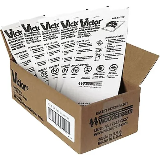 "Victor Glue Trap - for Rats - 24 Pieces image"