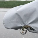 Drawbar cover for trailers, caravan drawbars and similar.