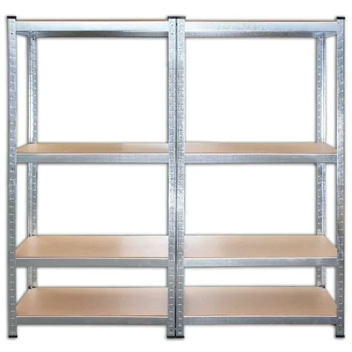 "Tool double rack 530 kg load capacity Galvanized MDF image"