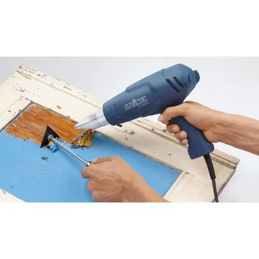 "Paint stripping kit - hot air gun with paint scrapers - 1600W - 630° image"
