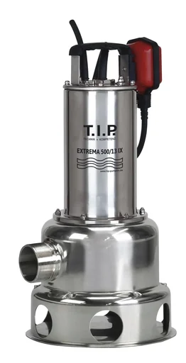 "Dirty water submersible pump stainless steel Extrema 500/13 IX up to 30,000 l/h flow rate image"