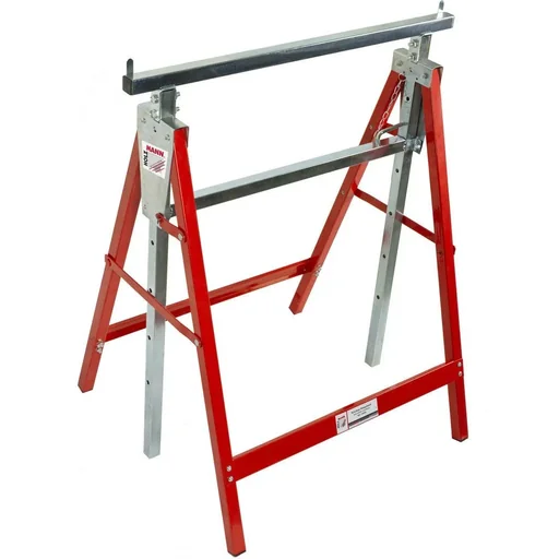 "Telescopic trestle KB1300A - 150 kg - 58 x 58 x 130 cm image"