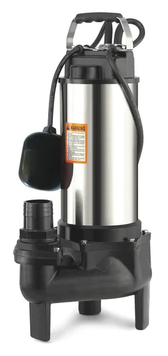 "Cast iron submersible pump Vortex 750 - suitable for dirty water and wastewater image"