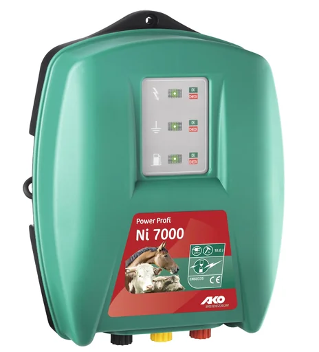 "Electric fence energizer Power Profi Ni7000 230 Volt with AKOtronic - impulse technology image"