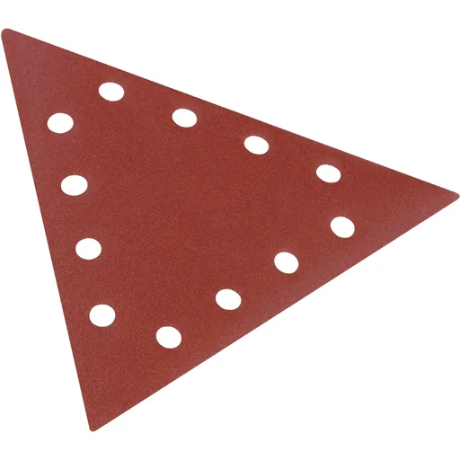 "10-piece sanding triangle set, grit 80 image"