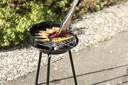 Charcoal round grill, "CG-IV-270", 45.5 cm, black