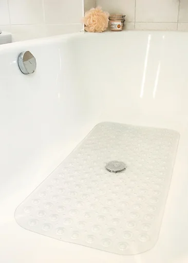 "Bathtub insert transparent 79 x 37 cm image"