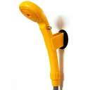 Camping shower with submersible pump