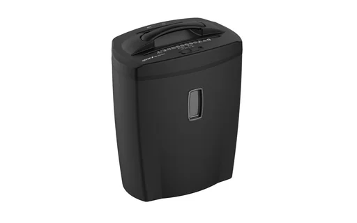 "Paper shredder with cross-cut and cutting mechanism for CDs/DVDs/credit cards image"