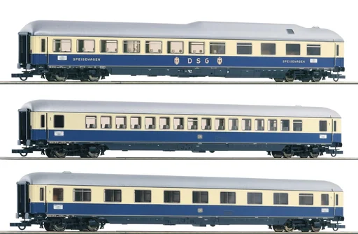 "Car set 2, 3-part: F 21 Rheinpfeil , DB image"