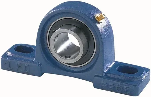 "2-hole pillow block bearing with cast housing, for 35 mm shaft image"