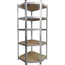 Tool corner storage cabinet - 5 shelves - 875 kg load capacity -